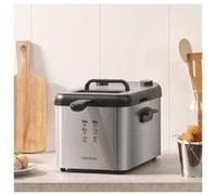 Friteuse électrique de 4l 3270w noir gris