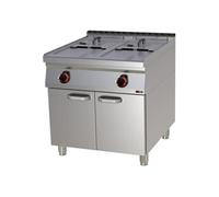 Friteuse électrique double 0,8 kW/l, 17+17 l avec soubassement 400 V FE 90/80 17 E Redfox