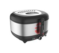 Friteuse Electrique - Fagor - Fg2310 - 3.5L -1800 W - Filtre Anti Odeurs - Corps En Acier gris/noir G