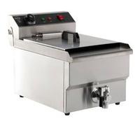 Friteuse électrique professionnelle 8 litres avec robinet de vidange Combisteel NC G