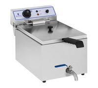 Friteuse électrique professionnelle restaurant 1 x 17 litres appropriée pour le poisson 14_0001778