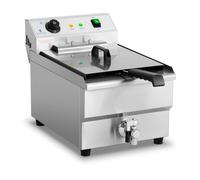 Friteuse électrique professionnelle restaurant 16 litres 6 000 watts robinet de vidange zone froide 14_0001783