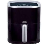 Jocca Friteuse à air numérique 4 l 1400 W, cuisine saine sans huile, écran LED tactile, 9 programmes automatiques, fonction décongélation, arrêt automatique