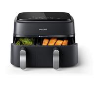Friteuse Electrique sans huile PHILIPS Airfryer NA351 00 Double cuve 9L 8 programmes d G