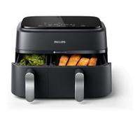 Friteuse Electrique sans huile PHILIPS Airfryer NA351 00 Double cuve 9L 8 programmes d G
