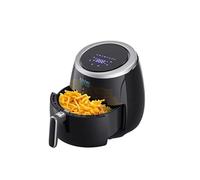 Friteuse électrique sans Huile, friteuse à air Chaud 5L grande capacité STORM 2000W Cuisson rapide écran Tactile LCD Multifonction avec 8 programmes, Recette