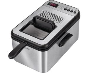 Friteuse électrique - Sencor - SFR 8200SS - 2200 W - 3 2 L - Noir/Acier Inoxydable