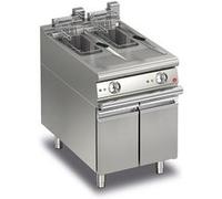 Friteuse électrique sur meuble 2 x 10 L 2 x 9 kW P700 Baron