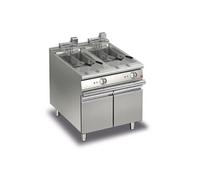 Friteuse électrique sur meuble 2 x 15 L P 700 2 x 13 kW