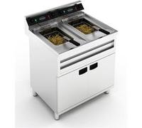 Friteuse Électrique sur Meuble 9 kW Gamme 700 1 ou 2 Cuves 12 L combisteel