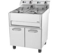 Friteuse électrique sur pied 2x13l Casselin CFP132 G