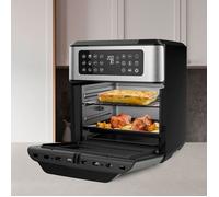 Taurus Friteuse électrique sans graisse Air Fry Digital Grill 12 L 1800 W Noir Acier inoxydable