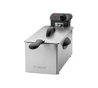 Bomann Friteuse FR 2264 CB Acier inox 2,5 L — Faible odeur, chauffage rapide, thermostat réglable