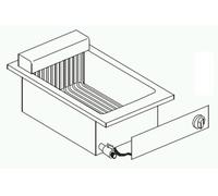 Friteuse Encastrable Drop In 7,25 kW 1 ou 2 Cuves 10 L