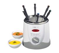 Friteuse et fondue pour 6 personnes 1L Clatronic FFR 2916 Blanc Clatronic