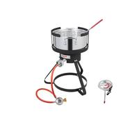 Friteuse Extérieure 10Qt au Propane en Aluminium Pour la Cuisine en Extérieur