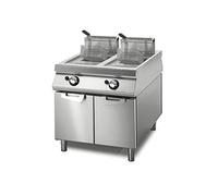 Friteuse Gaz 13+13 Litres sur Coffre avec Portes Virtus