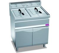 Friteuse gaz sur coffre 2 x 15 litres 16500 W Furnotel NC G