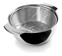 IBILI Friteuse avec panier 24 cm acier inoxydable compatible avec l'induction