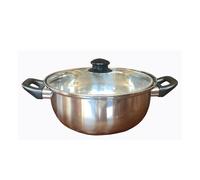 BAUMALU - Friteuse inox - 26 cm -capacité 4.8 L