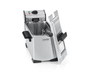 Friteuse inox 3,5 L 2000 W KCPFR35X Kitchen Chef Professional