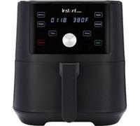 Vortex Friteuse 5.7L 1700W Rôtir et Chauffe-Plat Acier Inoxydable Noir