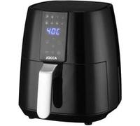 Friteuse Jocca 1507 3.8L 1350W Fonction Tactile Friteuse Sans Huile Bois Noir Noir G