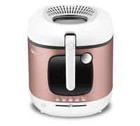 Moulinex Mega 2kg Unique 3,3 L Autonome Friteuse Rose, Blanc