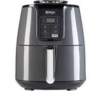NINJA Friteuse Air [AF100EU] 4 Modes de Cuisson, Air Fry, Rôtissoire, Réchauffage, Déshydratation, Céramique Anti-Adhésive, 4,4 L, 1