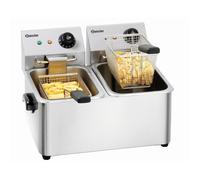 Friteuse professionnelle - 2 cuves de 4 litres - Bartscher