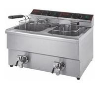 Friteuse Professionnelle 2 x 8 Litres avec Robinet Vidange Pujadas