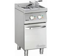 Friteuse Professionnelle 2 x 9 Litres 15 kW sur Armoire Bartscher Multicolore G