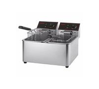 Friteuse Professionnelle à Poser Inox 2 x 8 Litres Pujadas