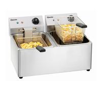 Friteuse professionnelle - BARTSCHER - Double snack IV - 2 x 8 Litres - Température variable - Minuterie