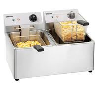 Friteuse professionnelle double snack IV - 2 x 8 Litres - Bartscher