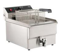 Friteuse Professionnelle Electrique 10 litres avec Robinet de Vidange 5 kW Combisteel NC G