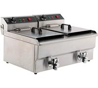 Friteuse Professionnelle Électrique 2 x 8 L 2x 3,3 kW Combisteel NC
