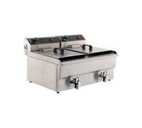Friteuse Professionnelle Electrique 2 x 8 Litres 2 x 3,3 kW