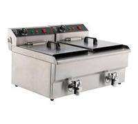 Friteuse Professionnelle Électrique 2 x 8 Litres 2 x 3,3 kW Combisteel NC G