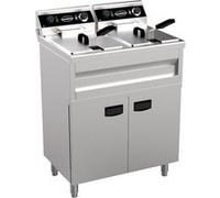 Friteuse professionnelle électrique 2 x 9 litres 2x 3,3 kW Combisteel NC G