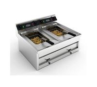 Friteuse Electrique à Poser 6 kW 1 ou 2 Cuves 12 L