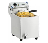 Friteuse Professionnelle Electrique avec Robinet de Vidange 7 Litres - Casselin