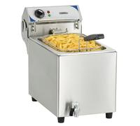 Friteuse professionnelle électrique - CASSELIN - 10 Litres - 2,8 kW - robinet de vidange
