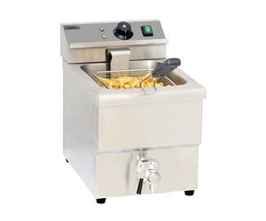 Friteuse professionnelle électrique - CASSELIN - 8 Litres - avec robinet de vidange