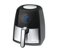 ProfiCook PC-FR 1147 H - Friteuse à Air Chaud - en acier inoxydable - Capacité de 2,5 Litres - Thermostat réglable en continu - 7 programmes - Commande Tactile - Affichage LED - 1500 W