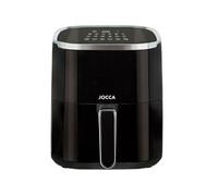 Jocca Friteuse sans huile 2196 – 5 L, 1450 W, écran LED tactile, fenêtre, Noir