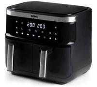 DOMO Air Fryer DO537FR XXL Double zone de cuisson 2x4 L – Zones indépendantes, sans mélange d'odeurs