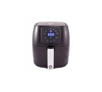 MasterChef Friteuse Sans Huile 4,5L Air Fryer pour 2-4 Personnes, Friteuse à air Chaud, avec Ecran LCD Numerique, 7 Programmes, Minuterie Température Réglable Affichage, Machine a Chips, 1400W, Noir