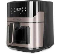 Black & Decker Friteuse sans huile BXAF6500E 6,5 L 1600 W inox noir