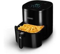 KitchenCook Friteuse sans huile 6,5 l – 8 programmes, minuterie numérique, thermostat réglable – Noir